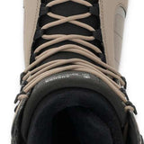 Ride Anchor Snowboard Boot 2023 - Black snowboard boots with white laces and a silver logo on the side.