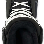 Ride Anchor Snowboard Boot 2023 - Black snowboard boots with white laces and a black logo on the side.
