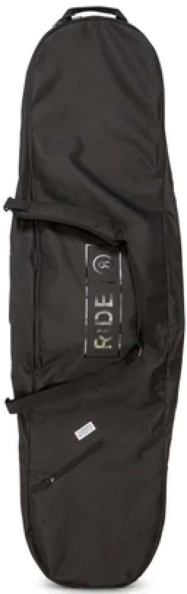 Ride Blackened Board Bag 2024 - Black bag with white logo on top and handle.