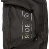 Ride Blackened Board Bag 2024 - Black bag with white logo on top and handle.