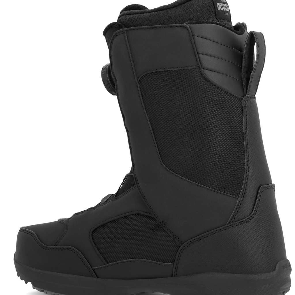 Ride Jackson Snowboard Boot 2023 - Black snowboard boots with a textured pattern on the toe and heel areas.