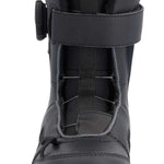 Ride Junior Norris Snowboard Boot 2023 - Black snowboard boots with a strap and buckle on the side.