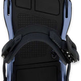Ride Women's CL-6 Snowboard Bindings - 2024 model bindings with a sleek black design and silver hardware accents.