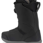 Ride Women's Hera Pro Snowboard Boot 2022 - Black snowboard boot with a textured pattern on the toe and heel areas.