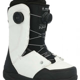 Ride Women's Hera Pro Snowboard Boot 2024 - Black snowboard boot with white accents and a black BOA dial on the side.