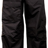 Sportcaster / Pulse Boy's Rider Insulated Pants 2018-2019 - Black insulated pants with a white logo on the left leg.