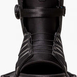 Ronix Anthem BOA Wake Boot 2023 - Black boots with a blue logo on top and black straps.