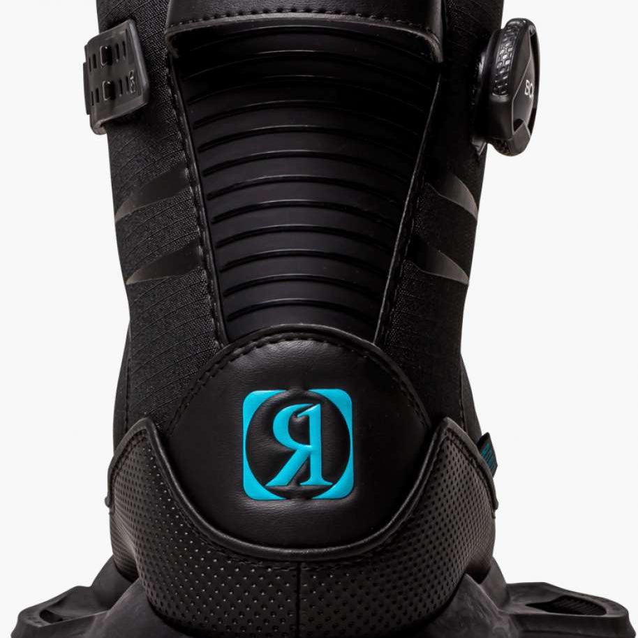 Ronix - Anthems are black with a textured pattern on the toe cap and heel.