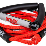 Ronix Bungee 25' Surf Rope-Red and Black
