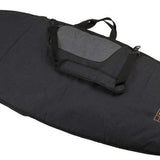 Ronix Dempsey Surf Case 2021 - Black surfboard case with a handle on top and a zippered opening.