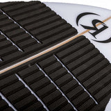 Ronix Flyweight Atlantik Wakesurf Board 2023 - White wakesurf board with a black logo on the top right corner.