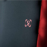 Ronix Girls Prom Queen Cappella 3.0 CGA Wake Vest 2022 - A black and pink wake vest with a white logo on the chest.