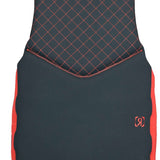 Ronix Girls Prom Queen Cappella 3.0 CGA Wake Vest 2022 - A black and pink vest with a diamond pattern on the upper portion.