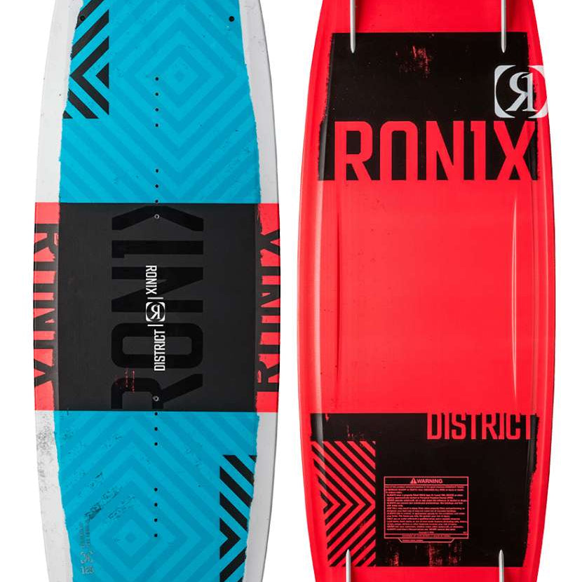 Ronix - Juniors District 129 Wakeboard with District Bindings 2022.