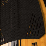 Ronix Koal Classic Fish Wakesurf Board 2023 - A light brown board with a black logo and white lettering on its side.