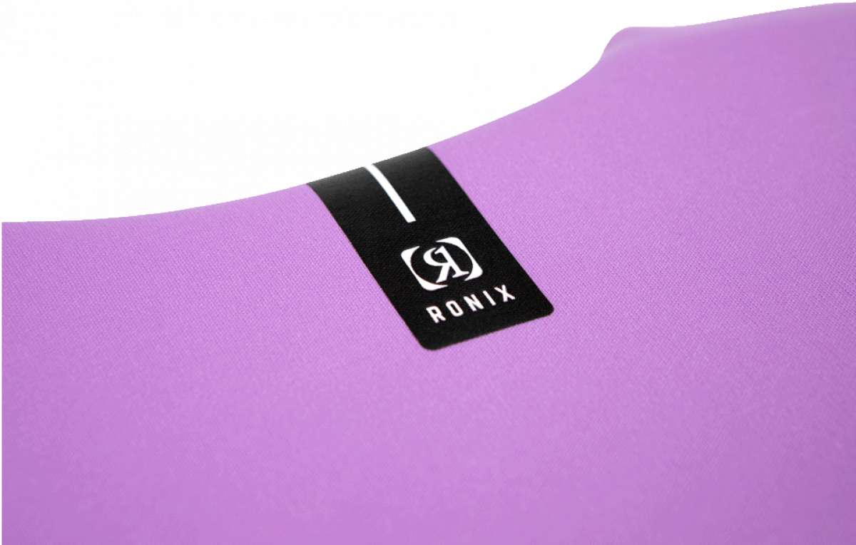 Ronix Ladies Daydream CGA Vest 2023 - A black vest with a white logo and white text on the chest.