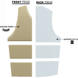 Ronix Point Break Yes CGA Vest 2023 - A light blue vest with a textured pattern and white stitching.