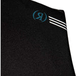 Ronix Point Break Yes CGA Vest 2023 - A black vest with a white logo and three horizontal stripes on the right side.