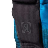 Ronix RXT Capella 3.0 CGA Wake Vest 2022 - A black and blue wake vest with a textured pattern on the front.