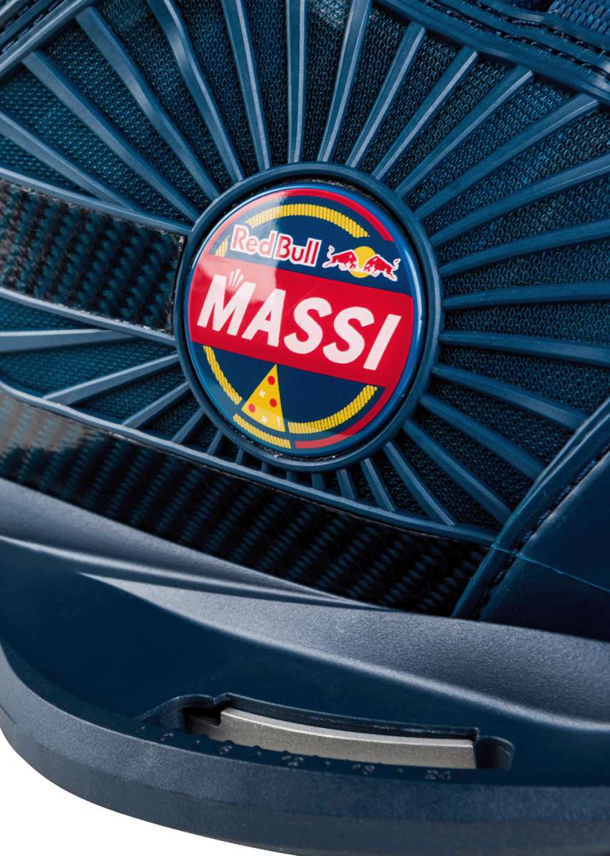 Ronix RXT Intuition+ Wake Boot 2022 - Black boot with white laces and a silver buckle.