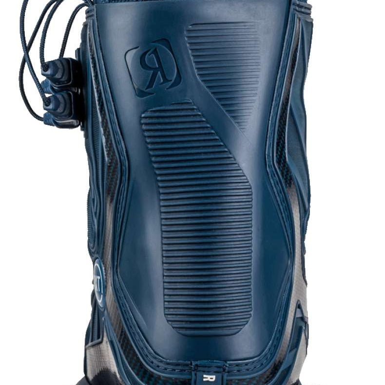 Ronix RXT Intuition+ Wake Boot 2022 - Black boot with white logo on top and black laces.