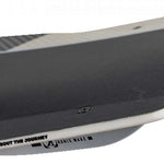 Ronix Supreme Air Core 3 Wakeboard 2023 - A black and white wakeboard with a textured surface, featuring a logo on the top edge.