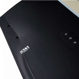 Ronix Supreme Air Core 3 Wakeboard 2023 - A black wakeboard with a textured pattern and three silver screws on its top side.