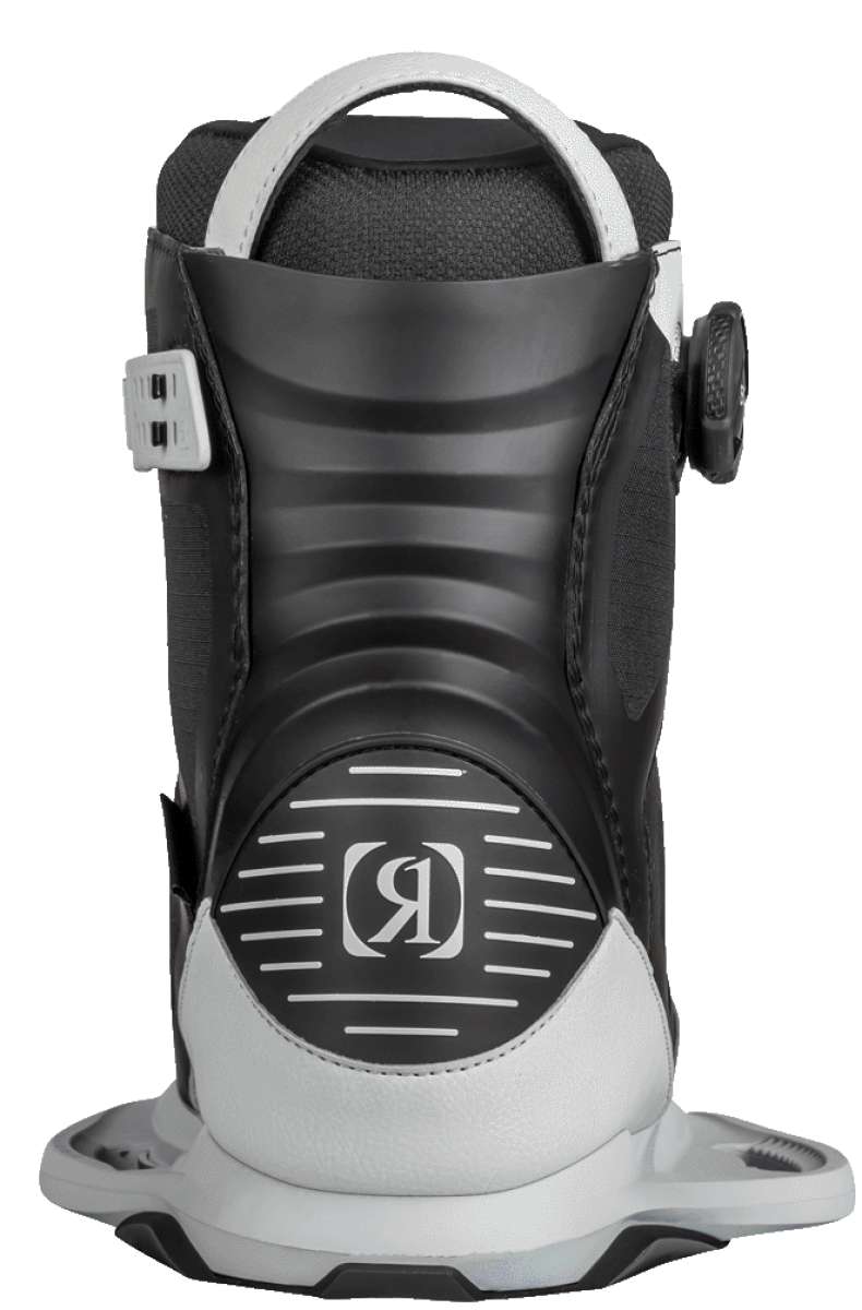 Ronix Supreme BOA Intuition+ Wake Boot 2022 - Black boot with white accents and a circular logo on the front.