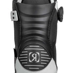 Ronix Supreme BOA Intuition+ Wake Boot 2022 - Black boot with white accents and a circular logo on the front.