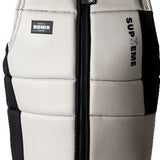 Ronix Supreme Comp Vest 2023 - A white vest with black accents and a zipper down the front.