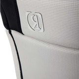 Ronix Supreme Comp Vest 2023 - A black vest with a white logo on the chest and a zipper running down the front.