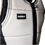 Ronix Supreme Comp Vest 2023 - Black vest with white logo on chest.