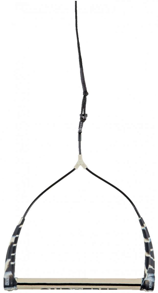 Ronix Supreme Handle - 2023 handlebar with black grip tape on a white background.