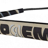 Ronix Supreme Handle 2023 - Black handle with silver hardware.