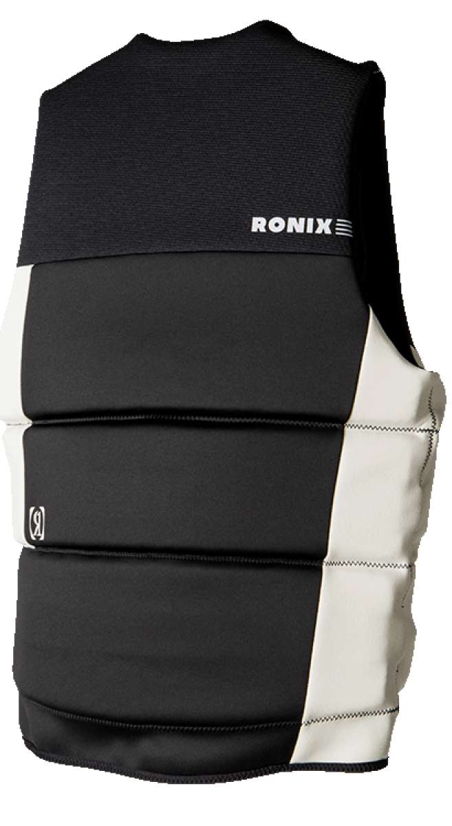 Ronix Supreme Yes CGA Vest 2023 - Black vest with white logo on chest and "CGA" emblem on back.