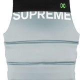 Ronix Supreme Yes CGA Wake Vest 2022 - A black and gray vest with a white "CGA" logo on the chest.