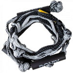 Ronix Surf Rope No Handle 2023 - Black rope with white lettering and yellow accents.