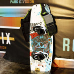 Ronix Teen's Driver's Ed Capella 3.0 CGA Wake Vest 2022 - A black and gray wake vest with a white logo on the chest.