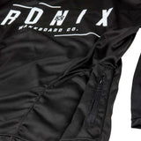 Ronix - UV Shade Hoodie is shown in a solid black color with white lettering.