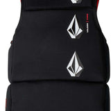 Ronix Volcom Capella 3.0 CGA Wake Vest 2022 - Black vest with white logo on chest and back, red accents on straps.