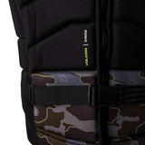 Ronix - Volcom Impact Wake Vest 2022 is shown in a solid black color.