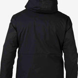 Rossignol All Speed Insulated Jacket 2022-2023 - A black jacket with a high collar and zippered pockets, featuring a subtle pattern on the sleeves.