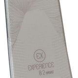 Rossignol Experience 82 Skis with X11 Bindings 2023 - A pair of skis with a light-colored base and dark-colored bindings.