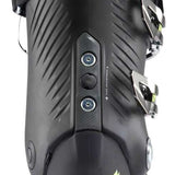 Rossignol Hi-Speed Pro 100 MV Ski Boots 2024 - Black ski boots with a red, white and blue logo on top.