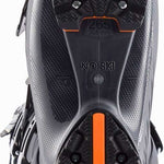 Rossignol Hi Speed Proheat 110 MV GW Ski Boot 2023 - Black ski boot with a textured pattern on the toe and heel areas.