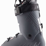 Rossignol Hi Speed Proheat 110 MV GW Ski Boot 2023 - Black ski boot with a textured pattern on the side and silver buckles.