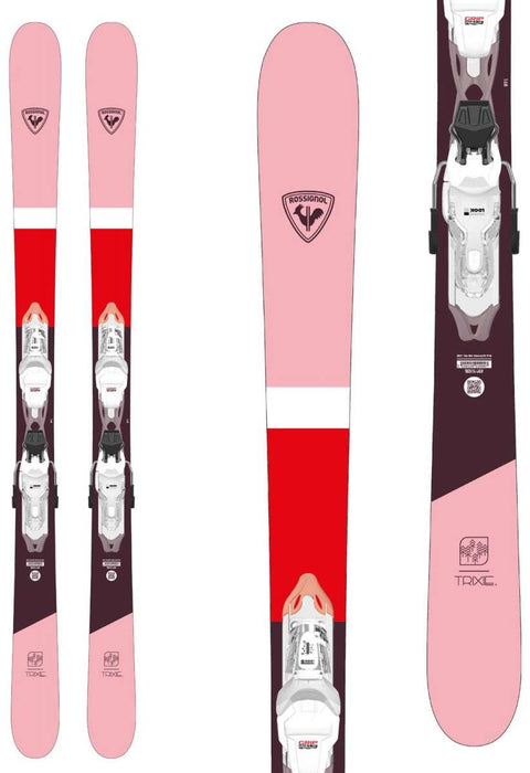 2024 Rossignol Experience Pro Junior Pink Ski w/ Bindings, Alpine / Skis