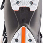Rossignol Ladies Pure Heat GW Ski Boot 2022-2023 - A white and orange ski boot with a textured, rubberized toe cap.