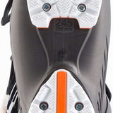 Rossignol Ladies Pure Heat GW Ski Boot 2022-2023 - A white and orange ski boot with a textured, rubberized toe cap.