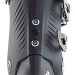 Rossignol Ladies Pure Pro 80 Ski Boots 2022-2023 - Black ski boots with white accents and silver buckles.